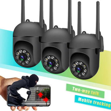 SmartGearPros FlexGuard 2K WiFi Camera – PTZ Motion Tracking with Two-Way Audio & Night Vision