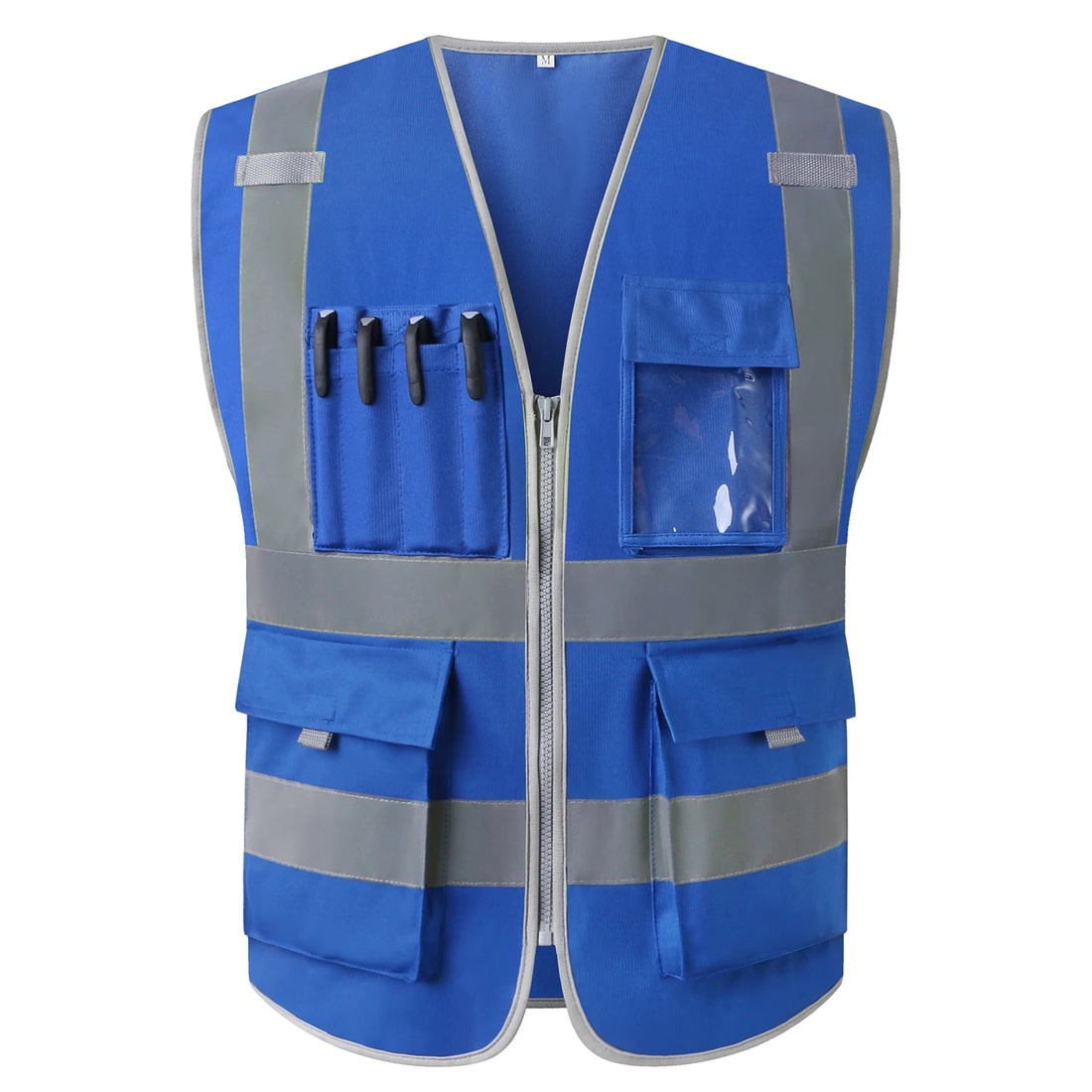 SFvest Safety Reflective Vest - Multi-Pocket High Visibility Construction Work Vest