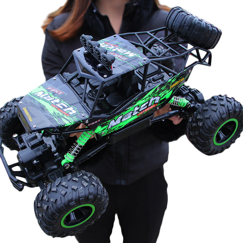 Alloy mountain climbing remote control car four-wheel drive remote control car toy model 1:16 off-road vehicle children's climbing car. RC Off-Road Truck – High-Speed, All-Terrain Fun