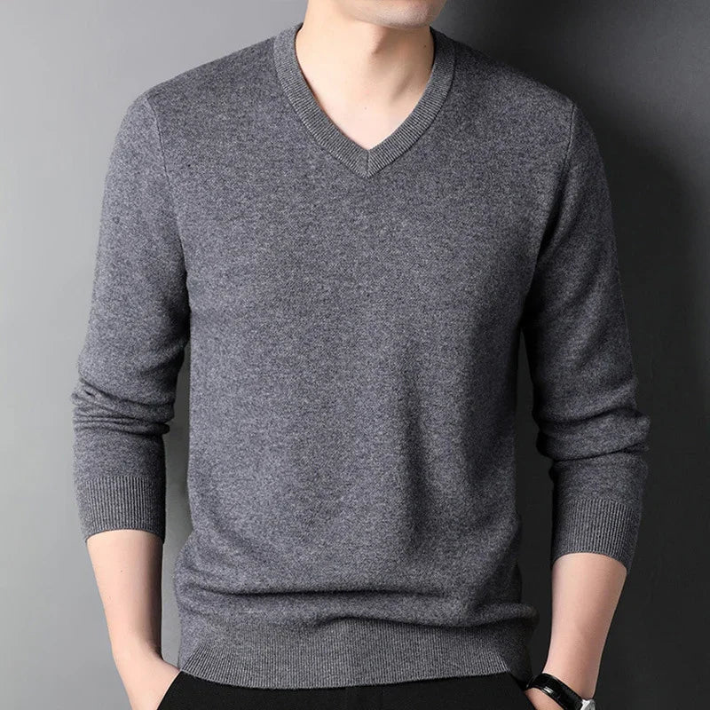 V-Neck Men's Pullover