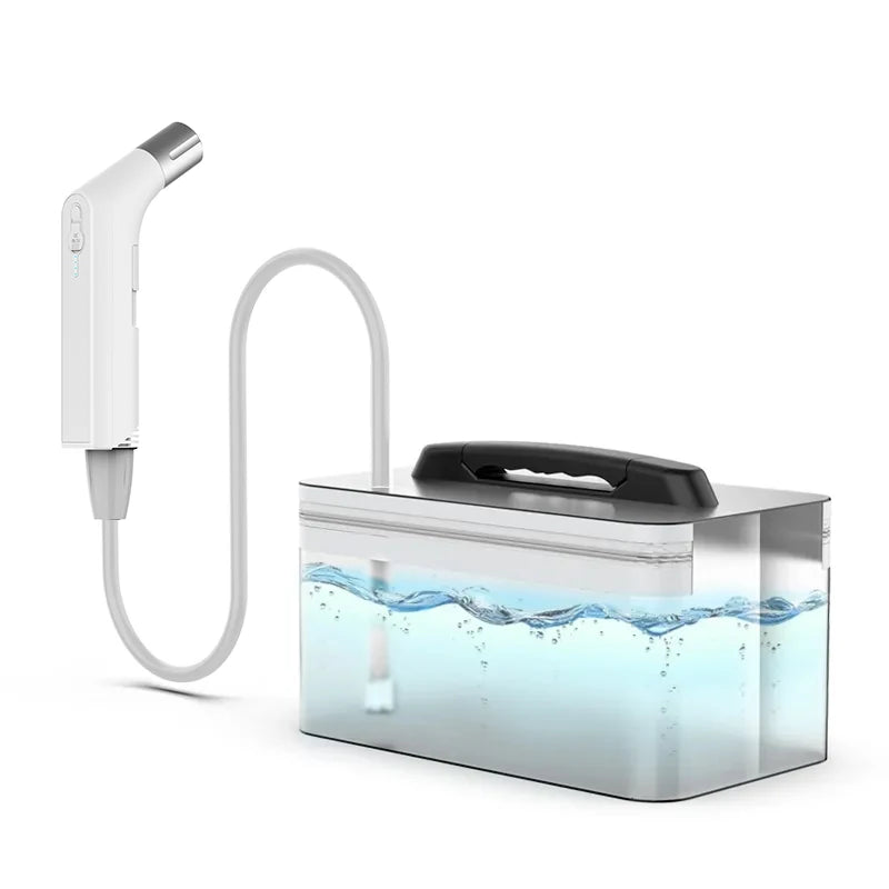 Portable Electric Bidet Sprayer | Rechargeable 2.3L Travel Shattaf for Hygiene and Camping Showers