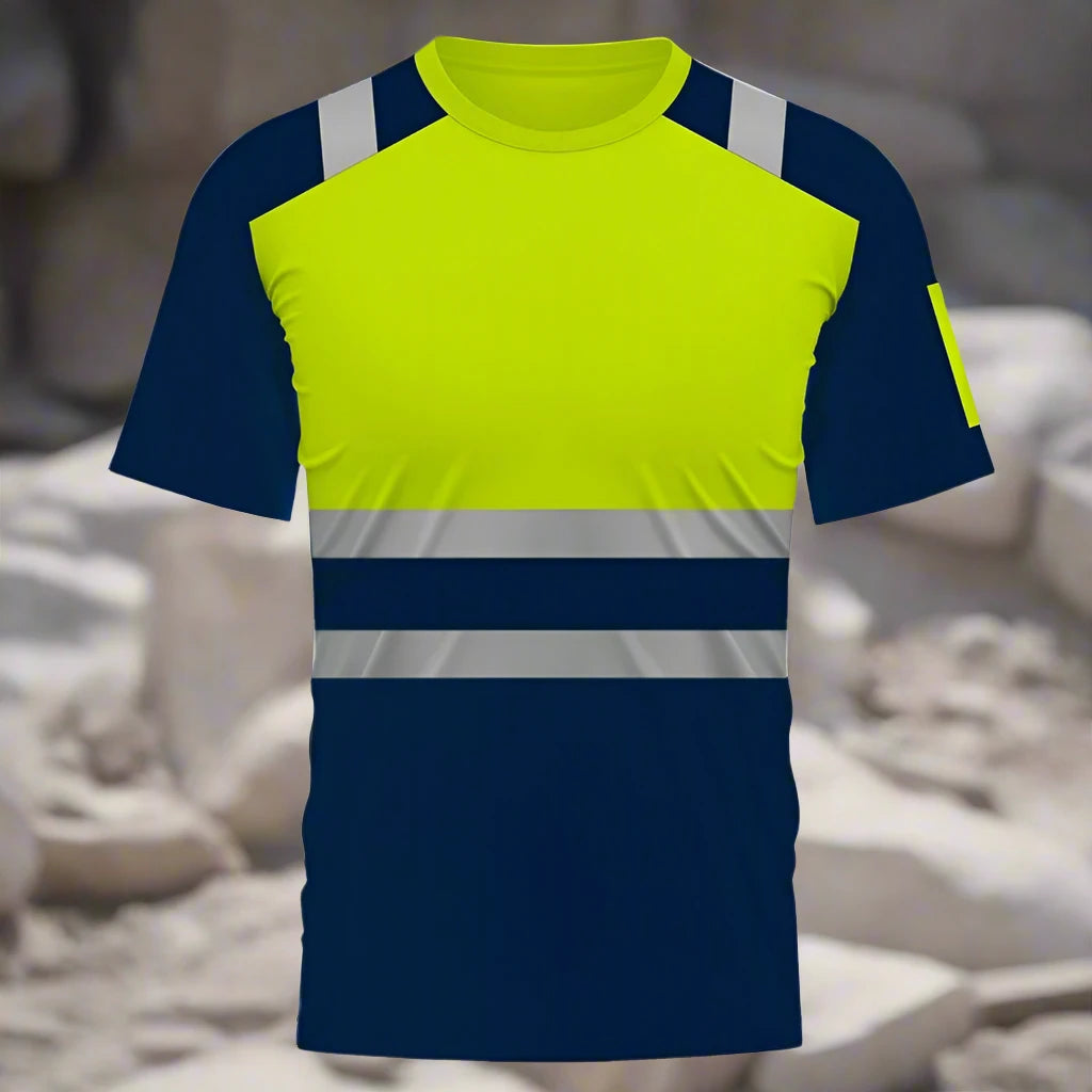 High Visibility Safety Shirt - Reflective, Durable, and Comfortable for Maximum Safety