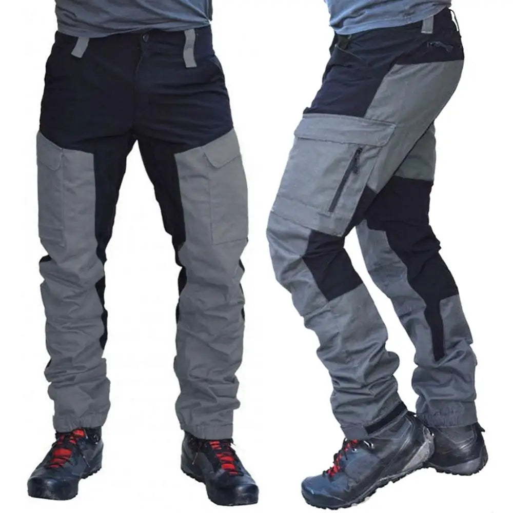 Heavy-Duty Multi-Pocket Cargo Work Pants – Rugged & Stylish Workwear