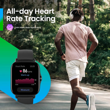 Advanced Fitness Smart Watch - Heart Rate, Notifications, and More