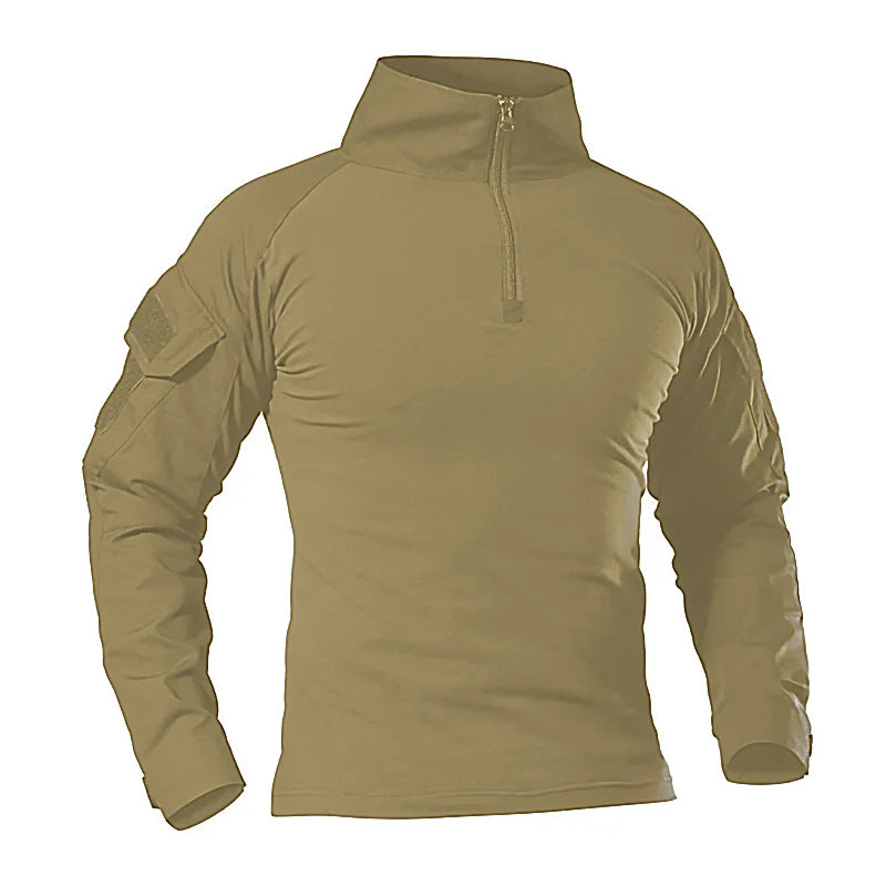 Tactical Hiking Long Sleeve Shirt - Durable, Lightweight, and Weather-Resistant Outdoor Gear