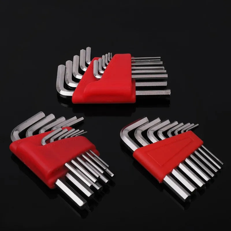 Metric & Imperial Allen Wrenches for Precision and Ver11-Piece Hex Key