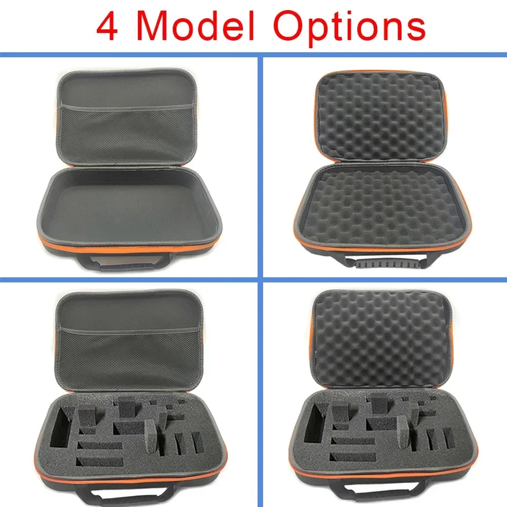 Portable Multi-Purpose Storage Cases with Customizable Sponge Inserts