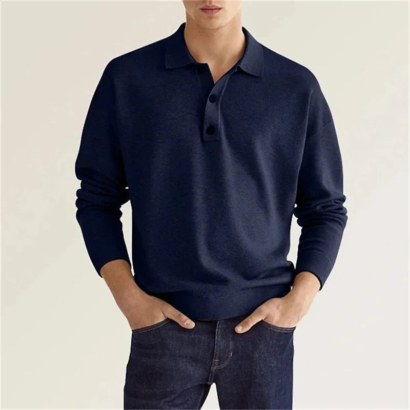 Long Sleeve Polo Shirt