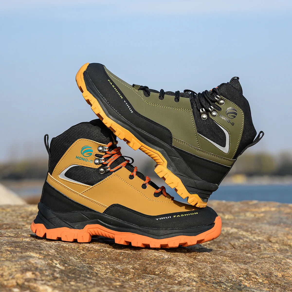 Work Boots Steel Toe Safety Shoes Men Women Anti Smash Work Shoes Sneakers Lightweight Safety Shoes Men Indestructible Boots product image showing features or usage