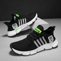 Breathable design emphasized with airflow arrows overlay