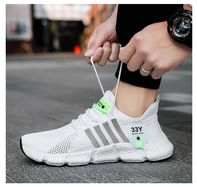 Shoes flexed to highlight durable build and mobility