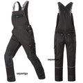 Welding Suit Working Bib Overalls Protective Work Dungarees Men Workwear Tooling Uniform Mechanic Multi Pocket Cargo Pants S 5Xl product image showing features or usage