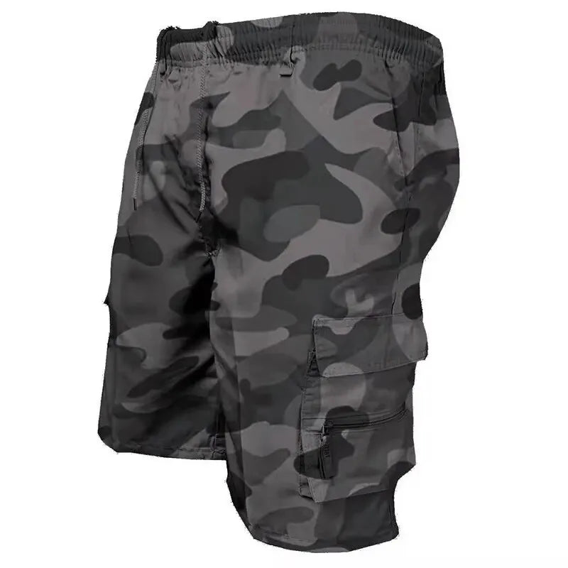 Men's Camo Cargo Shorts – Rugged & Comfortable Outdoor Wear