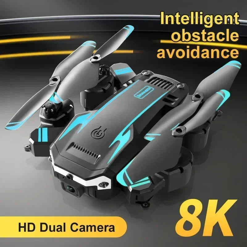 New G6 8K Aerial Drone with GPS, Obstacle Avoidance, HD Dual Camera, and Foldable Design – Perfect for Aerial Photography and FPV Flights