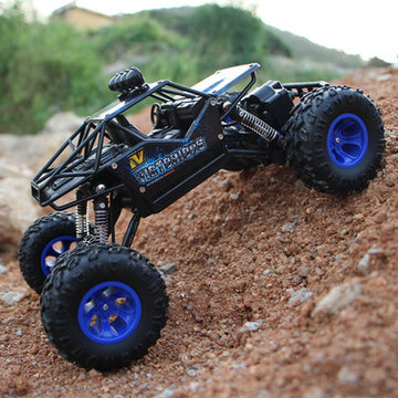 Alloy mountain climbing remote control car four-wheel drive remote control car toy model 1:16 off-road vehicle children's climbing car. RC Off-Road Truck – High-Speed, All-Terrain Fun